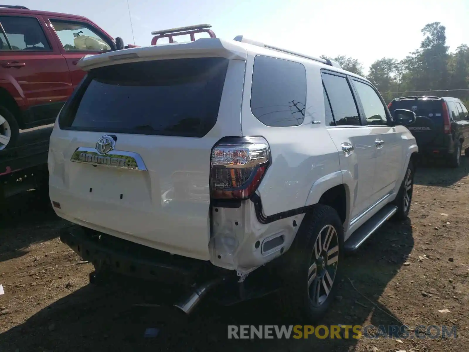 4 Фотография поврежденного автомобиля JTEBU5JR6K5681466 TOYOTA 4RUNNER 2019