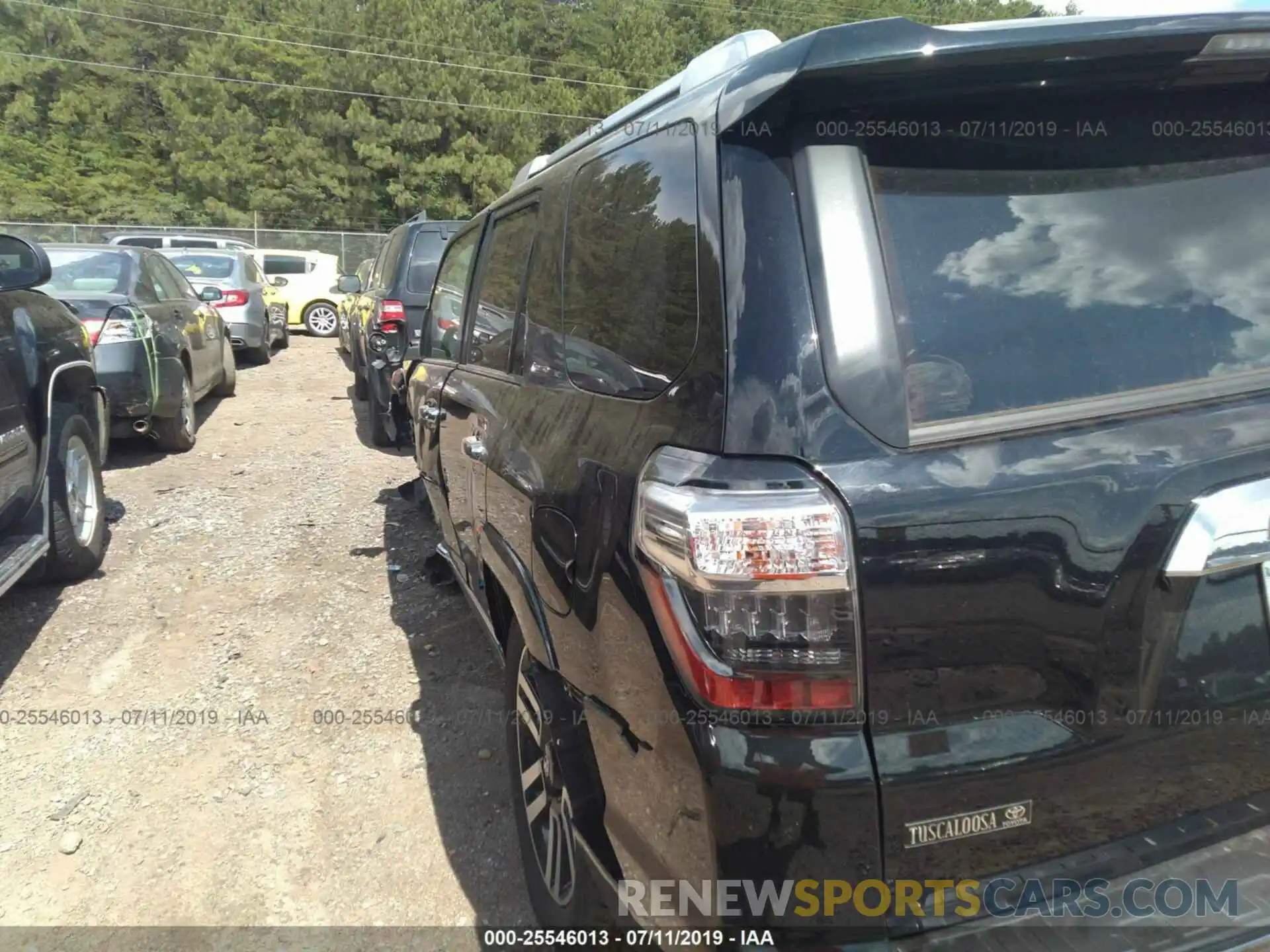 3 Photograph of a damaged car JTEBU5JR6K5681502 TOYOTA 4RUNNER 2019