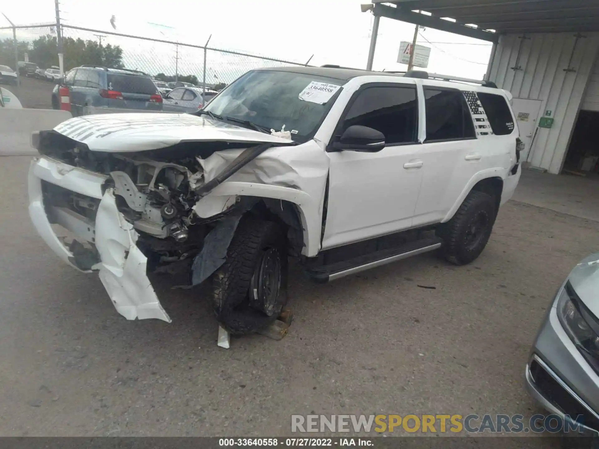 2 Photograph of a damaged car JTEBU5JR6K5684271 TOYOTA 4RUNNER 2019