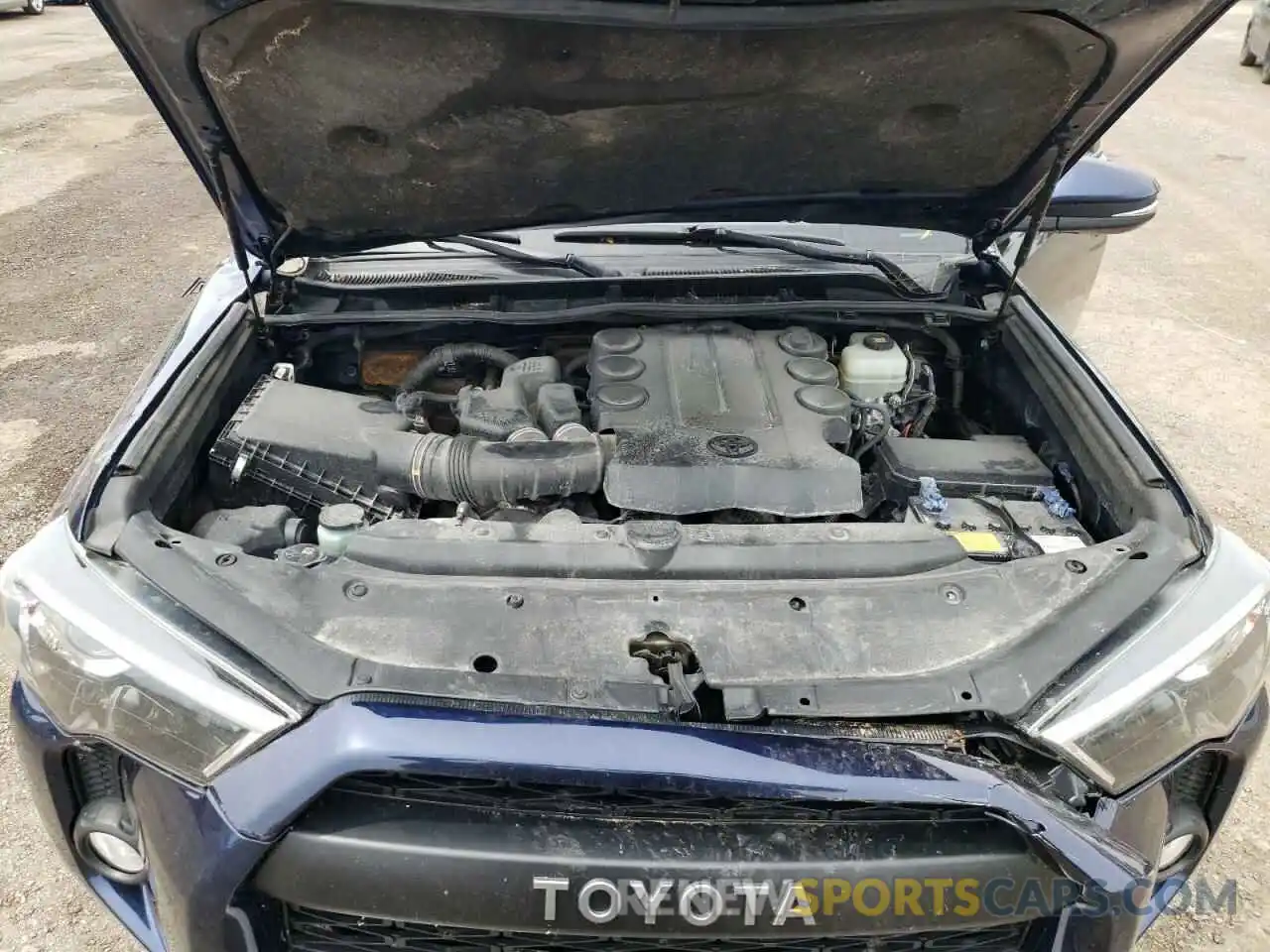 7 Photograph of a damaged car JTEBU5JR6K5684495 TOYOTA 4RUNNER 2019