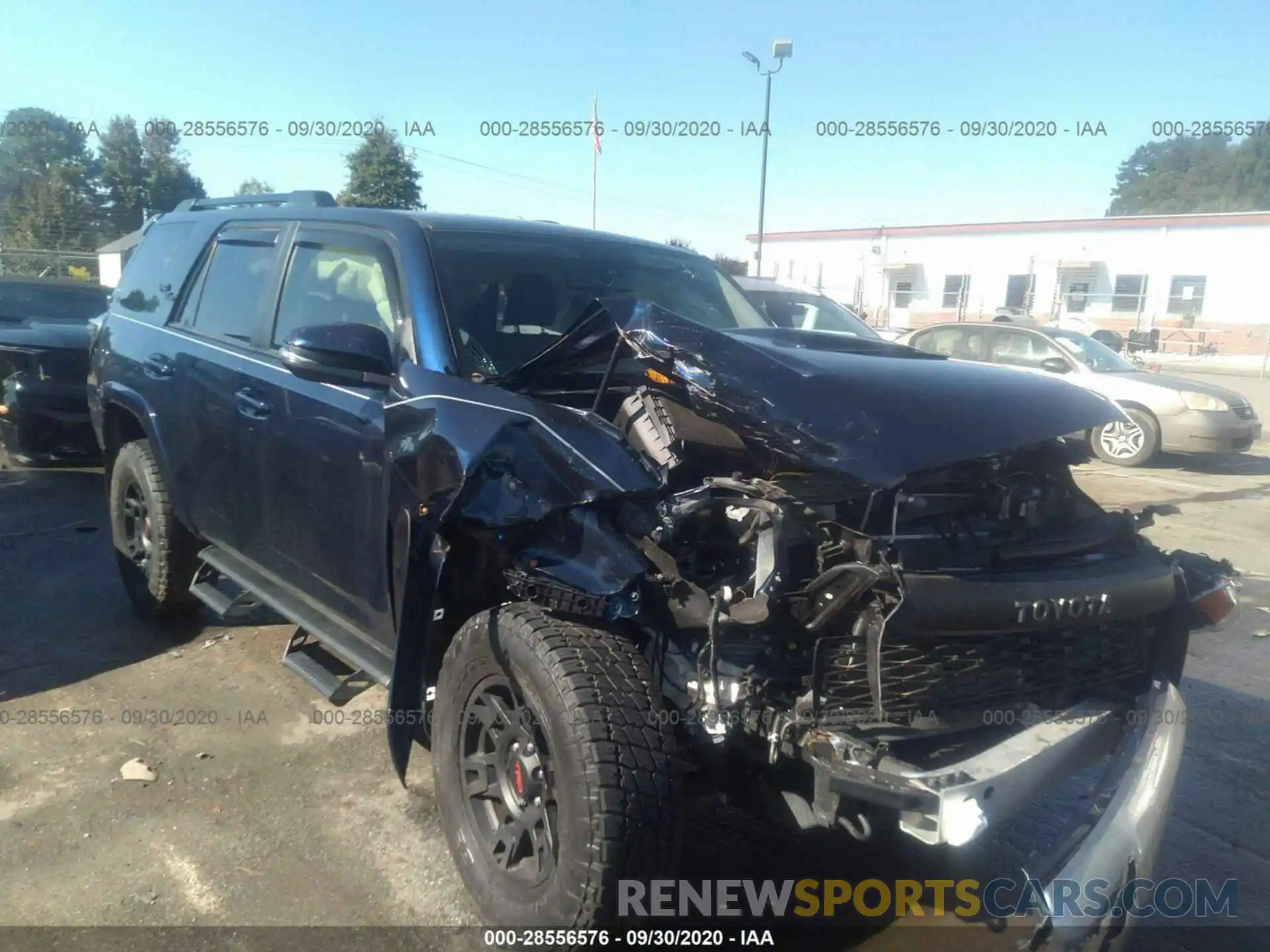 1 Photograph of a damaged car JTEBU5JR6K5687672 TOYOTA 4RUNNER 2019