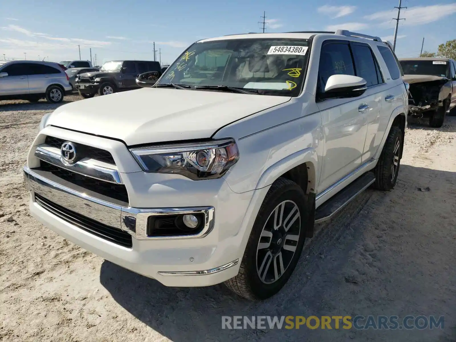 2 Photograph of a damaged car JTEBU5JR6K5687770 TOYOTA 4RUNNER 2019