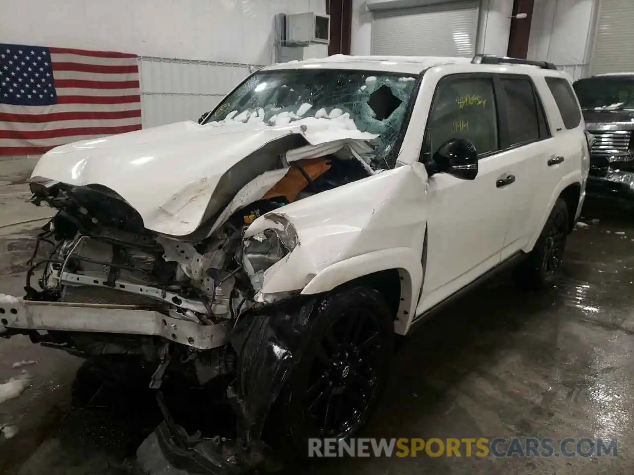 2 Photograph of a damaged car JTEBU5JR6K5691995 TOYOTA 4RUNNER 2019