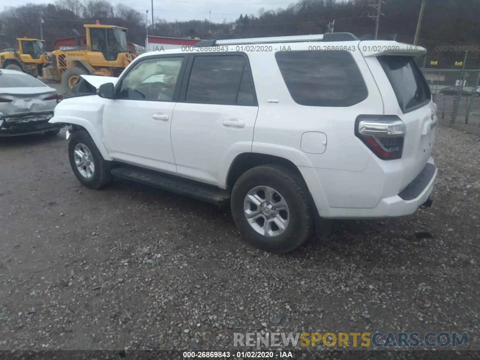 3 Photograph of a damaged car JTEBU5JR6K5695626 TOYOTA 4RUNNER 2019