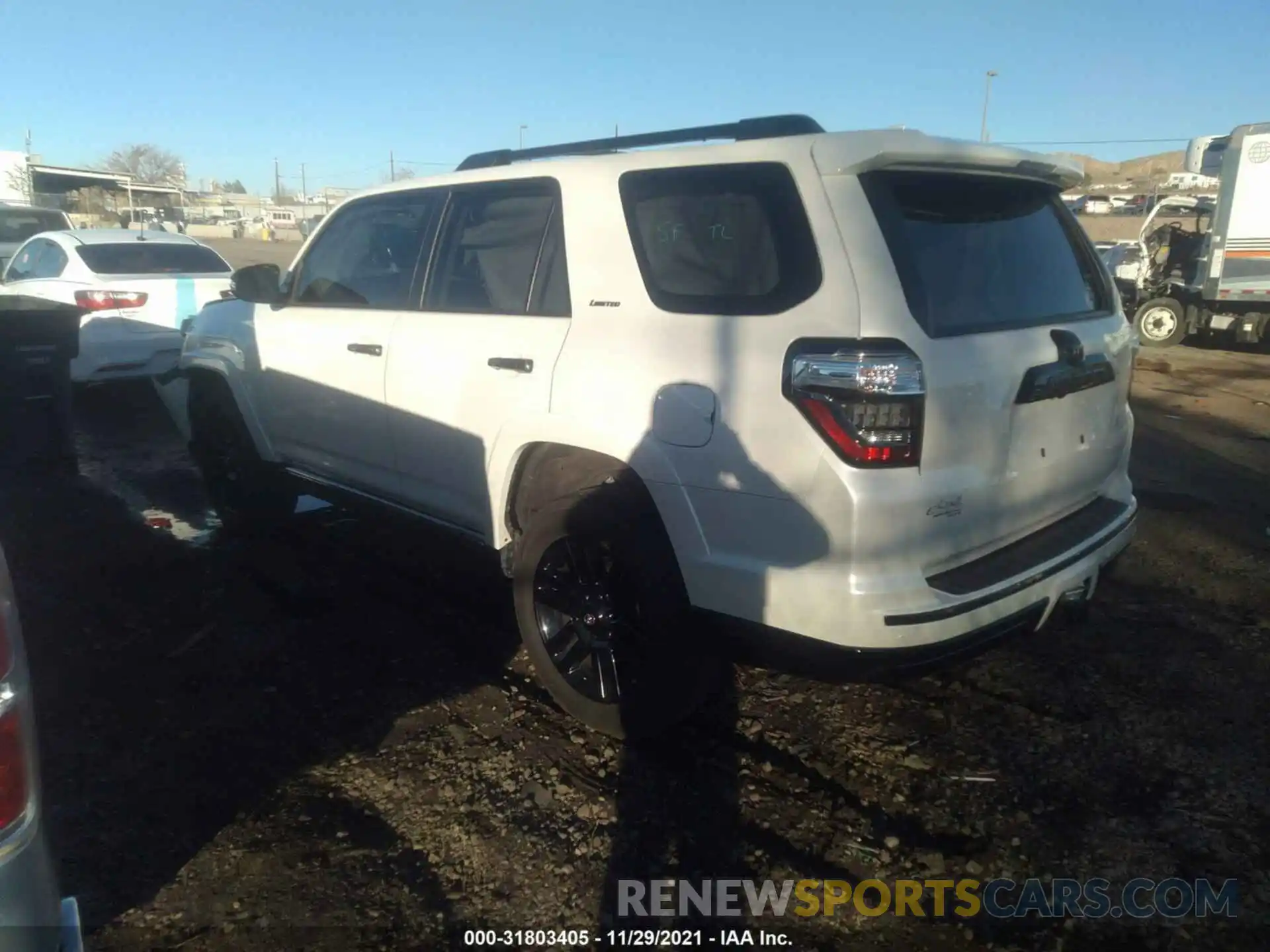 3 Photograph of a damaged car JTEBU5JR6K5698400 TOYOTA 4RUNNER 2019