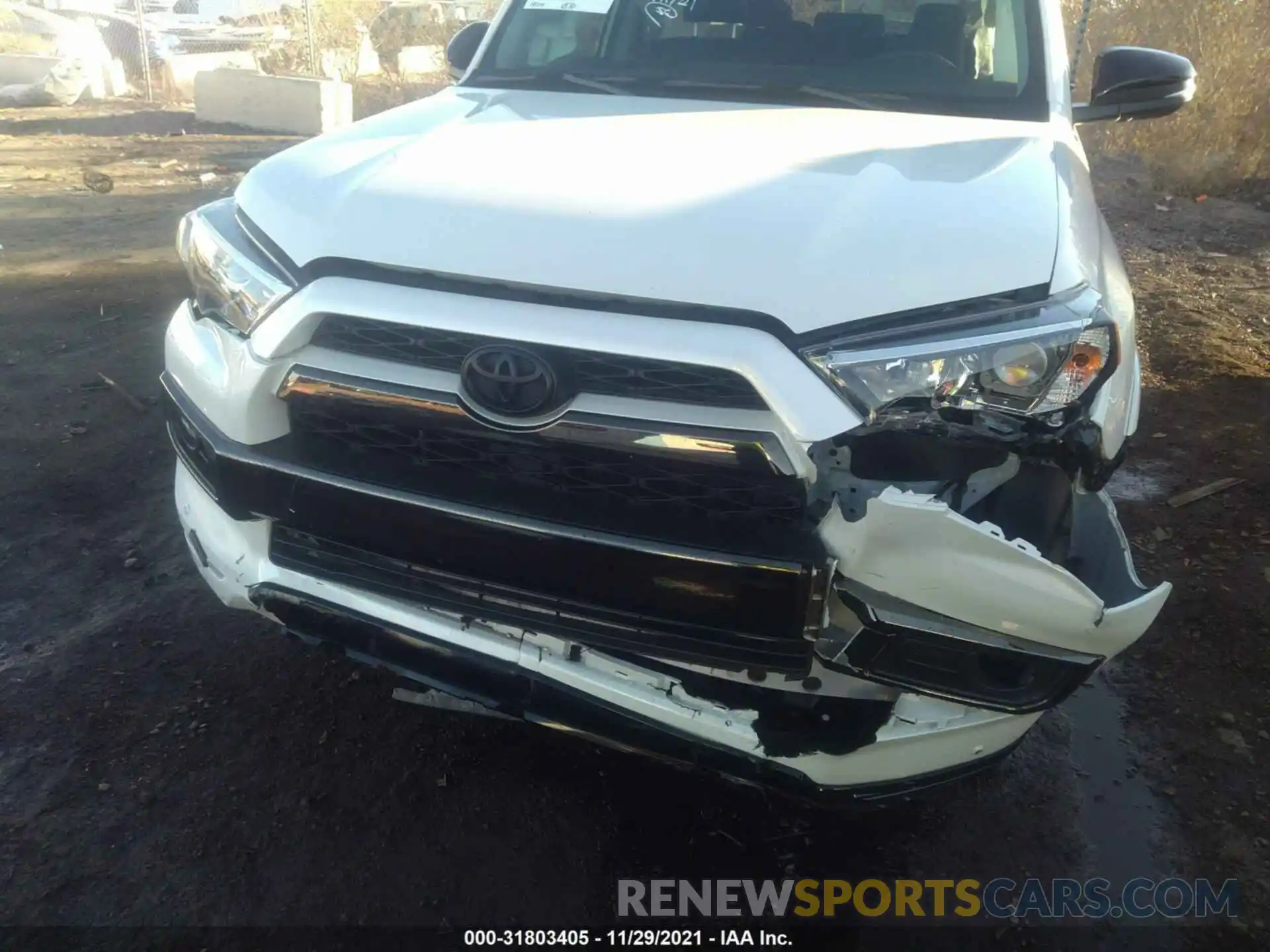 6 Photograph of a damaged car JTEBU5JR6K5698400 TOYOTA 4RUNNER 2019