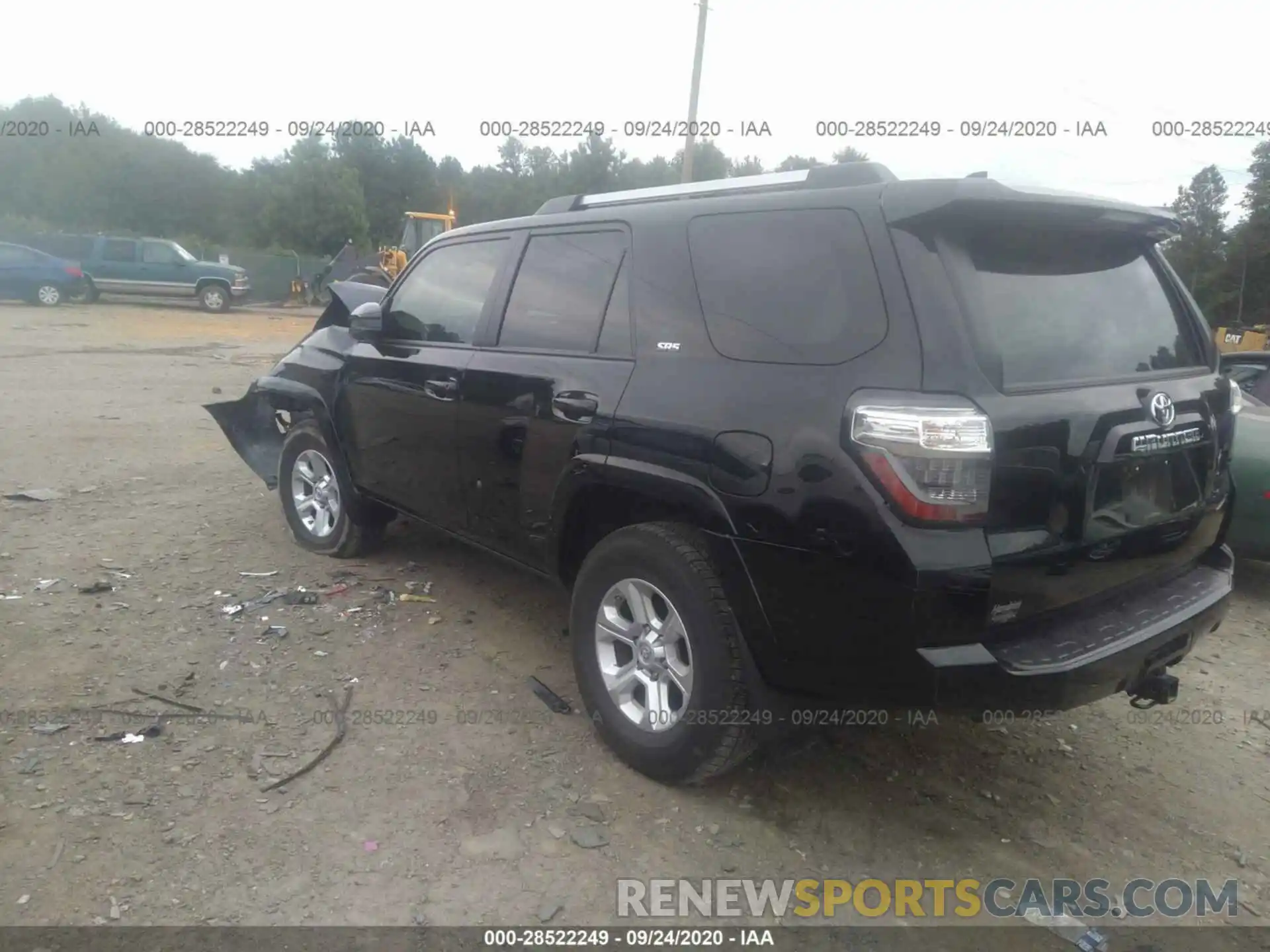 3 Фотография поврежденного автомобиля JTEBU5JR6K5699191 TOYOTA 4RUNNER 2019