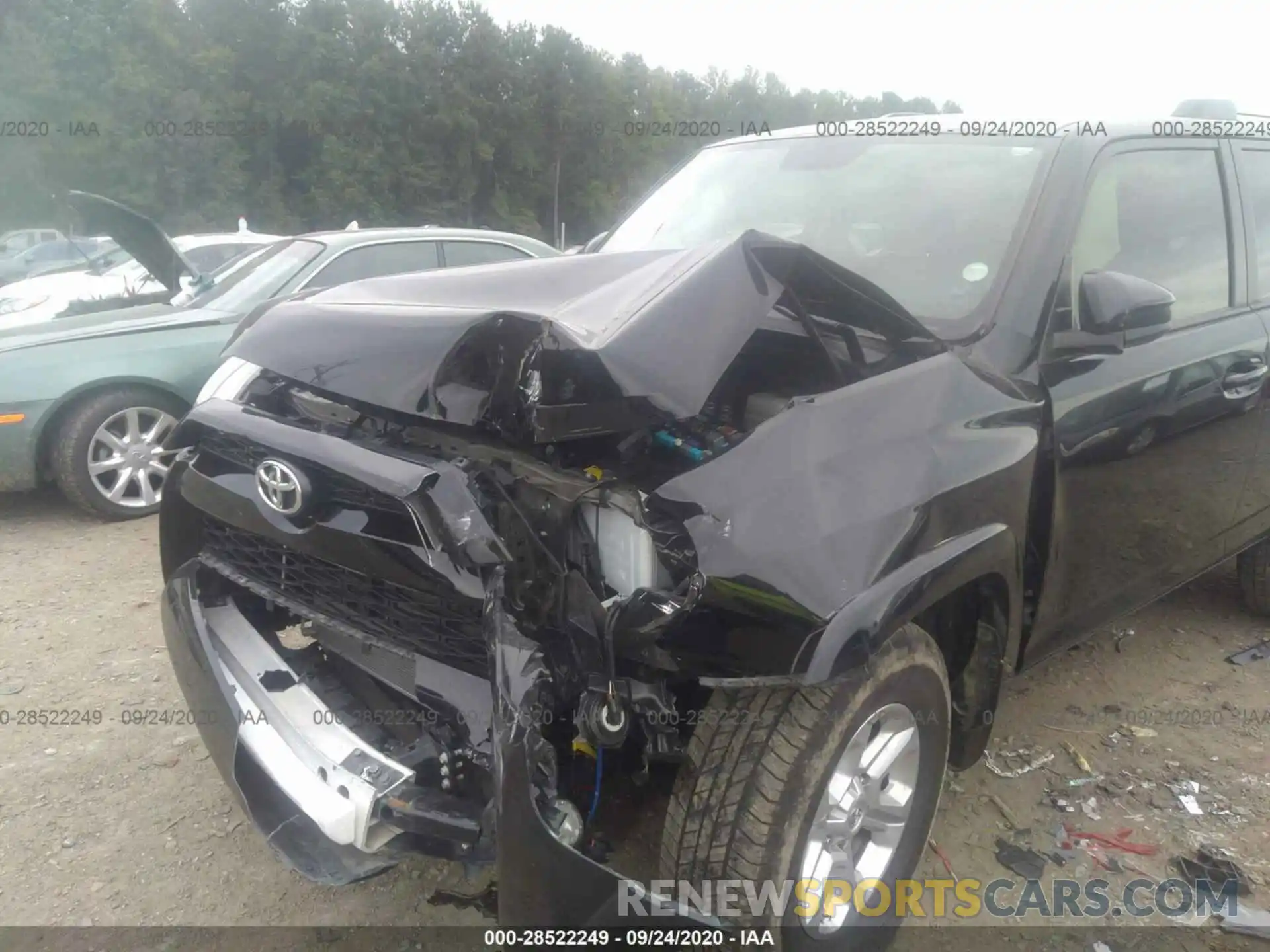 6 Photograph of a damaged car JTEBU5JR6K5699191 TOYOTA 4RUNNER 2019