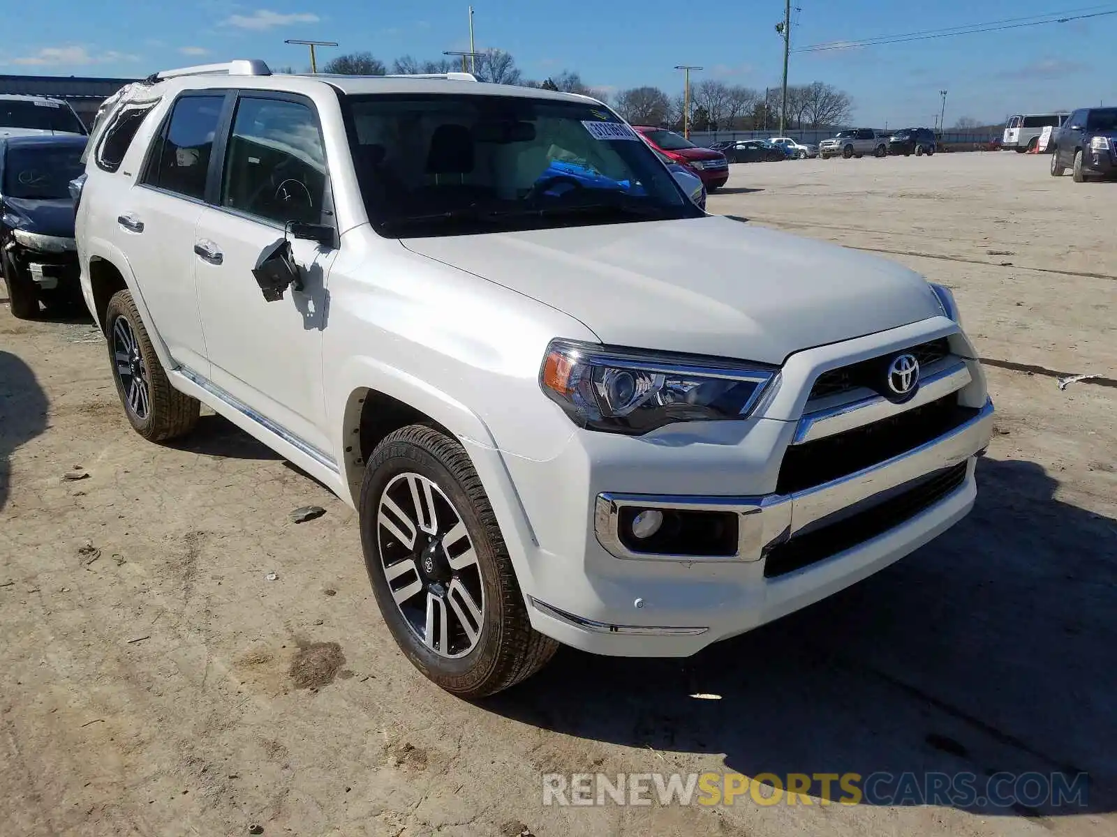 1 Photograph of a damaged car JTEBU5JR6K5706642 TOYOTA 4RUNNER 2019