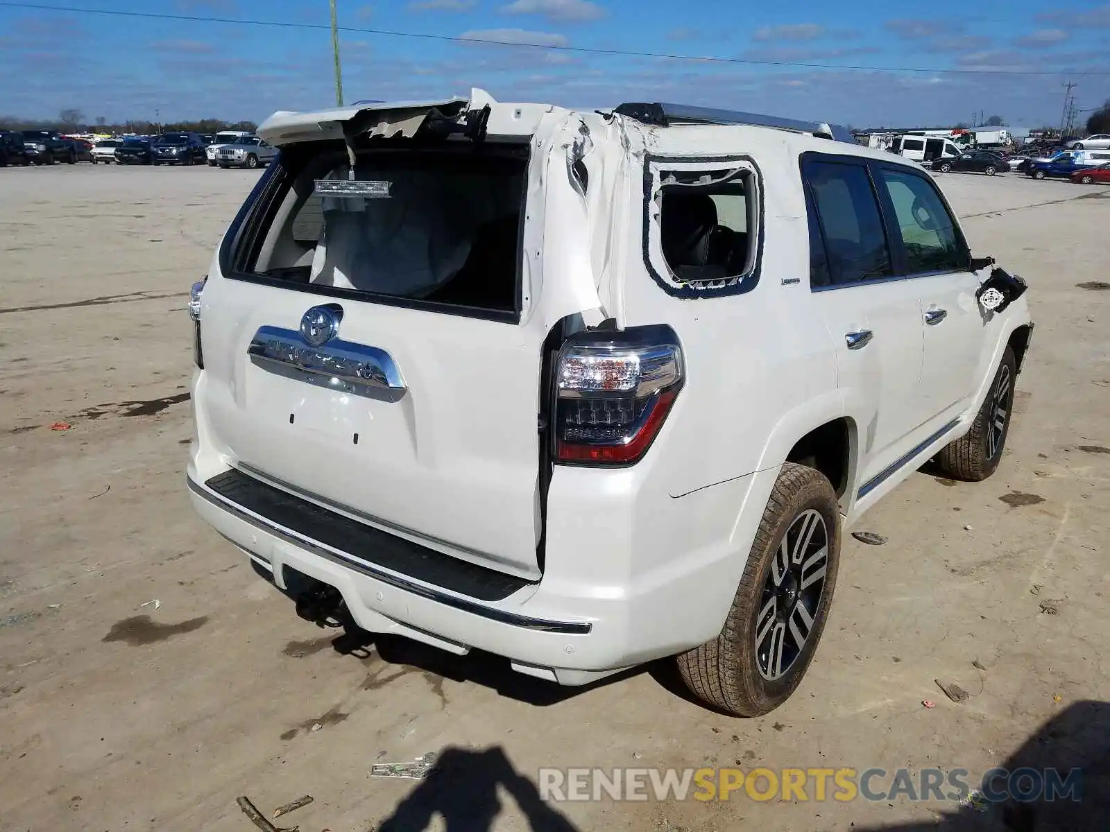 4 Фотография поврежденного автомобиля JTEBU5JR6K5706642 TOYOTA 4RUNNER 2019