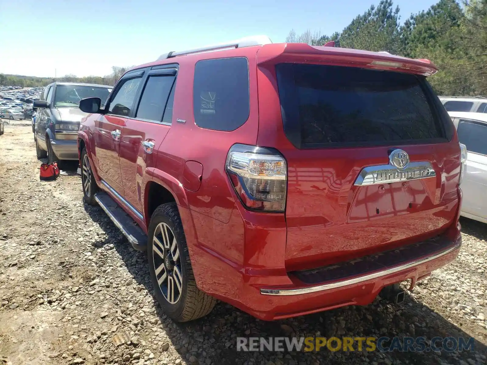 3 Photograph of a damaged car JTEBU5JR6K5709881 TOYOTA 4RUNNER 2019