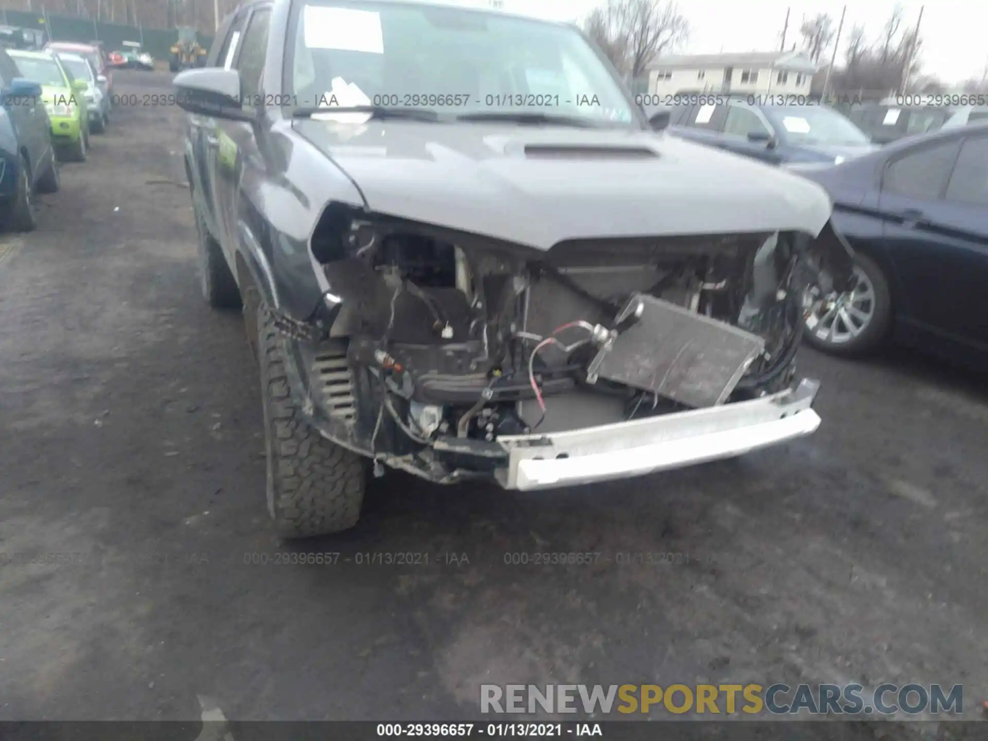 6 Photograph of a damaged car JTEBU5JR6K5712926 TOYOTA 4RUNNER 2019