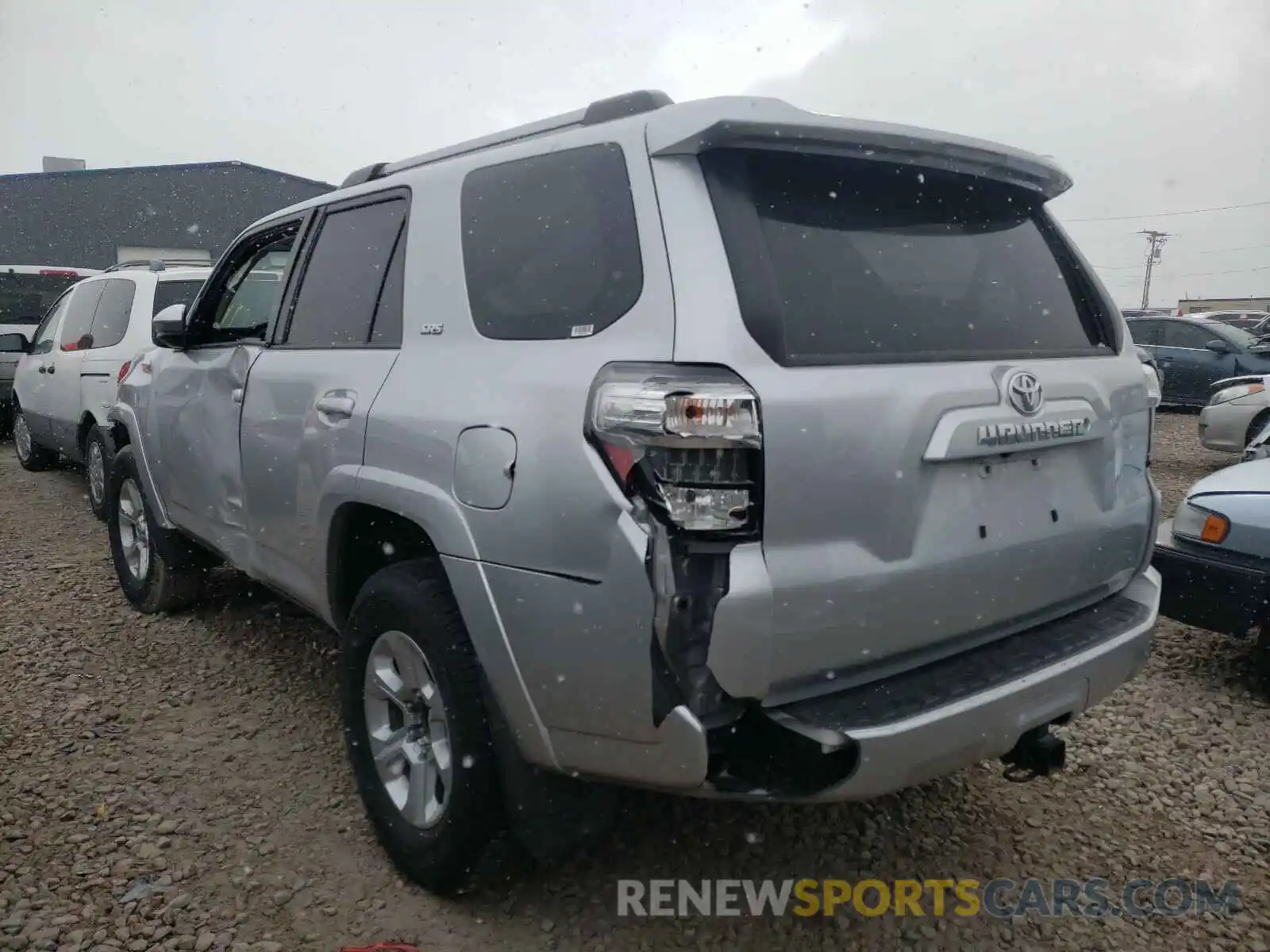 3 Фотография поврежденного автомобиля JTEBU5JR6K5714241 TOYOTA 4RUNNER 2019