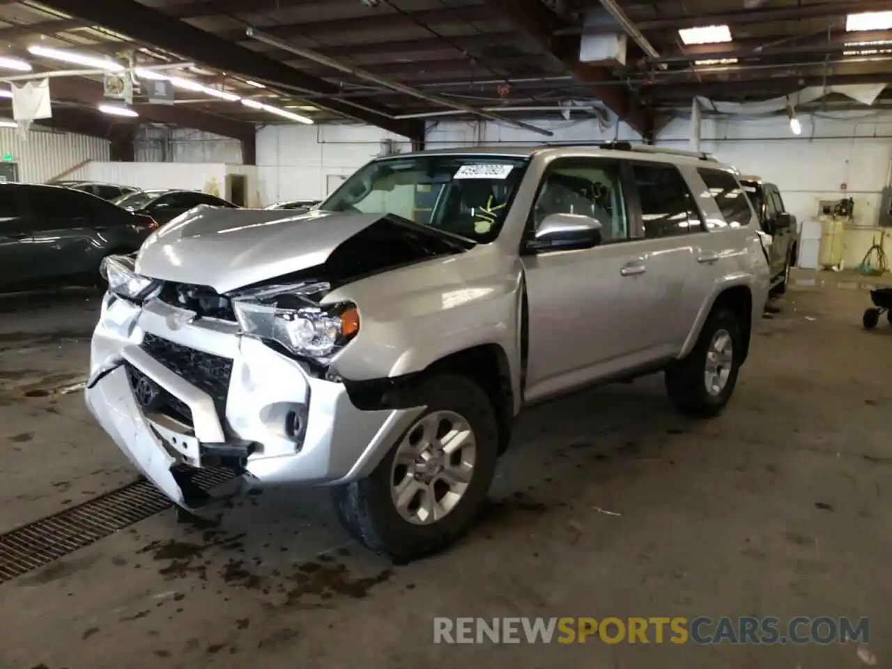 2 Photograph of a damaged car JTEBU5JR6K5715440 TOYOTA 4RUNNER 2019