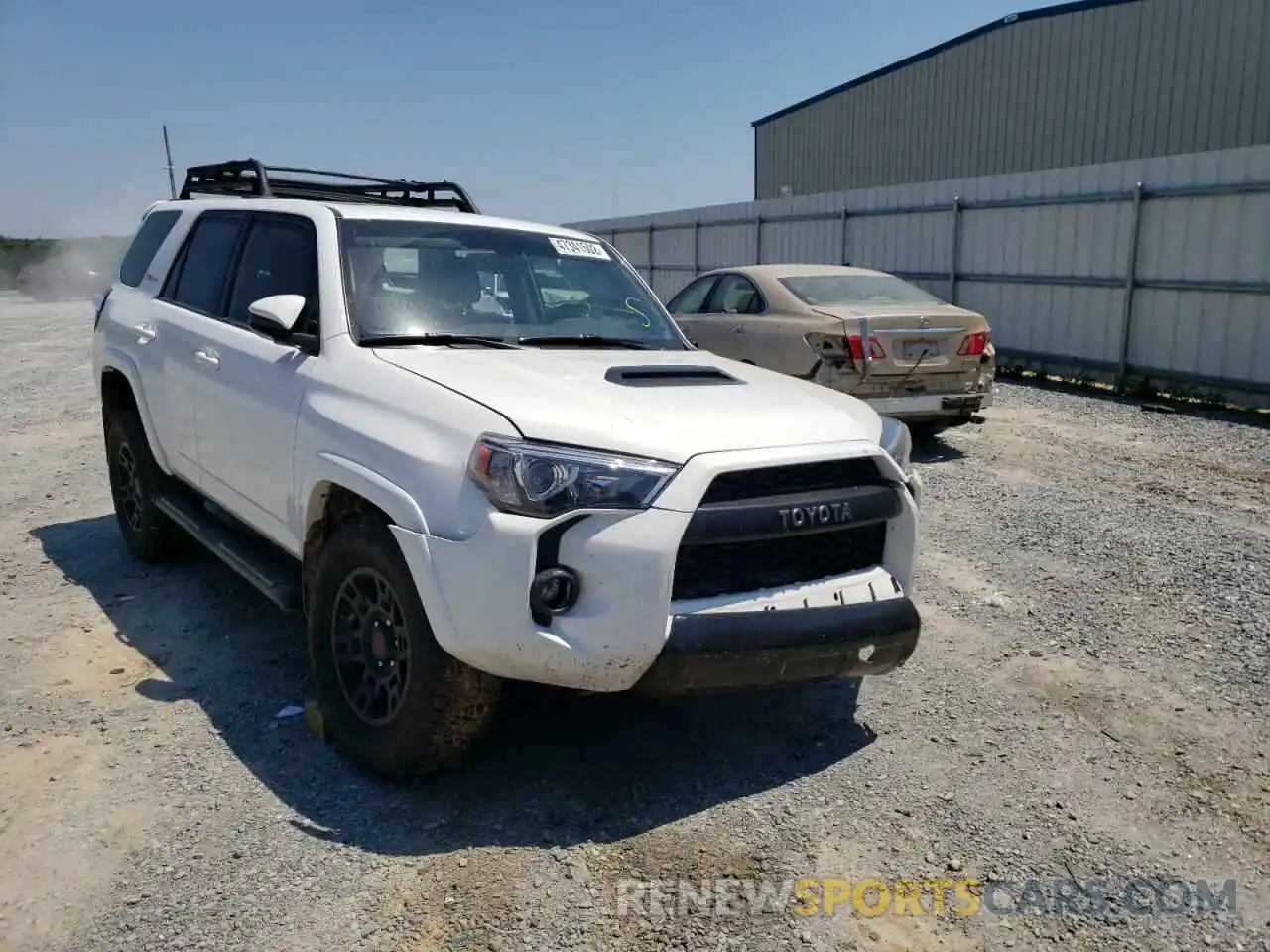 1 Photograph of a damaged car JTEBU5JR6K5720296 TOYOTA 4RUNNER 2019