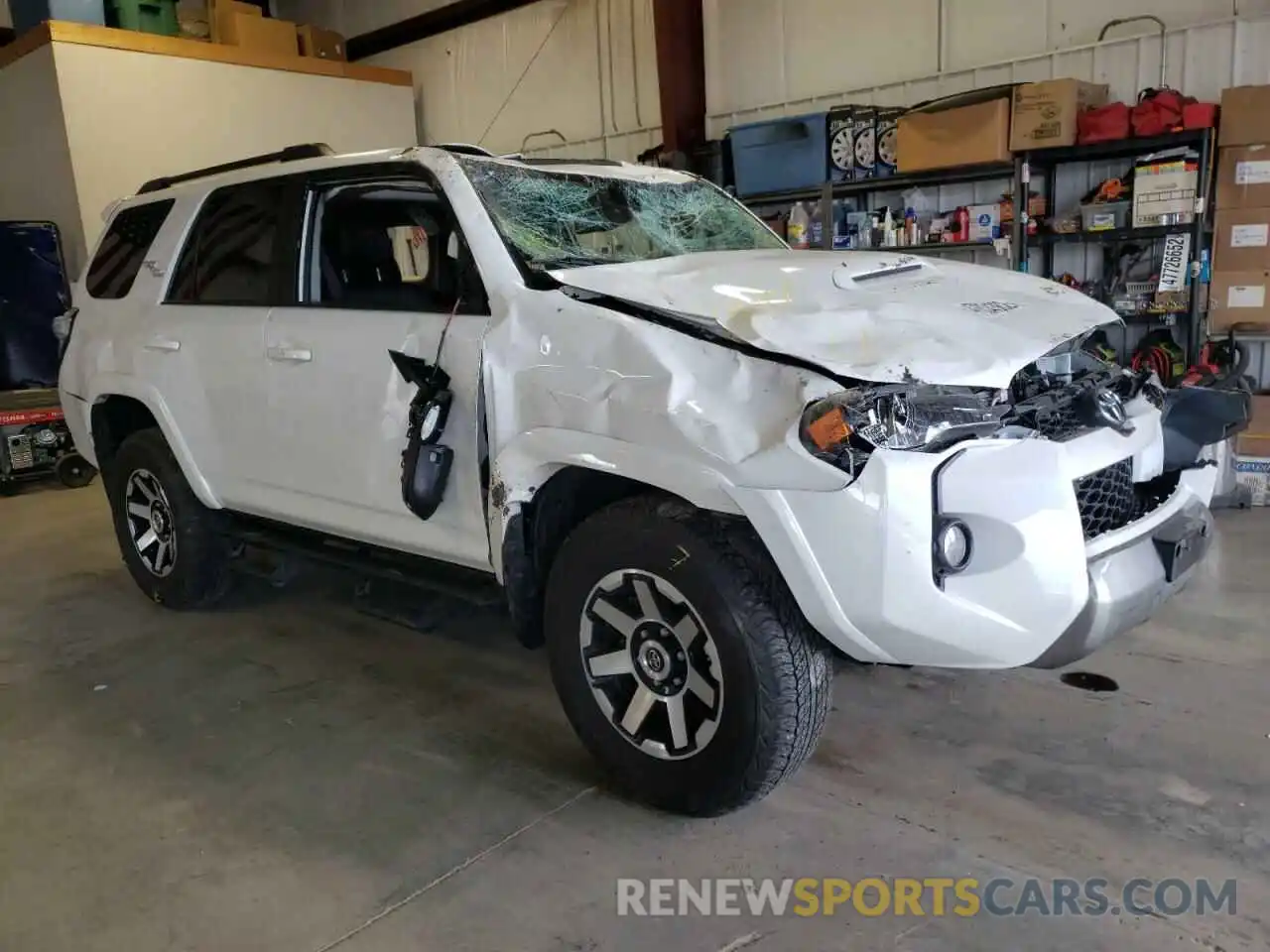 1 Photograph of a damaged car JTEBU5JR6K5723103 TOYOTA 4RUNNER 2019