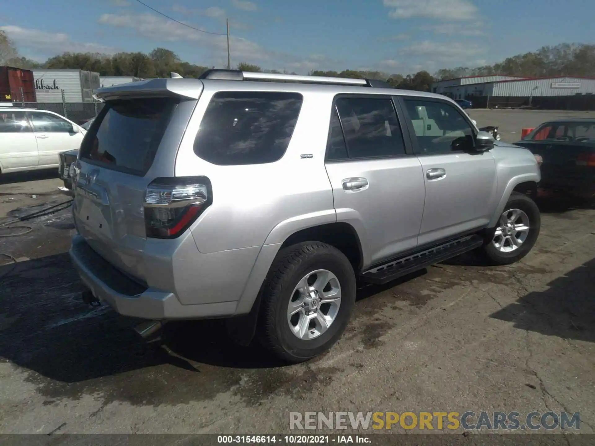 4 Фотография поврежденного автомобиля JTEBU5JR6K5724722 TOYOTA 4RUNNER 2019