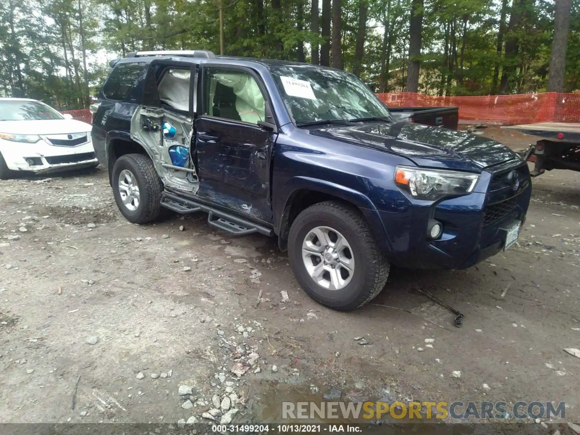 1 Photograph of a damaged car JTEBU5JR6K5727930 TOYOTA 4RUNNER 2019