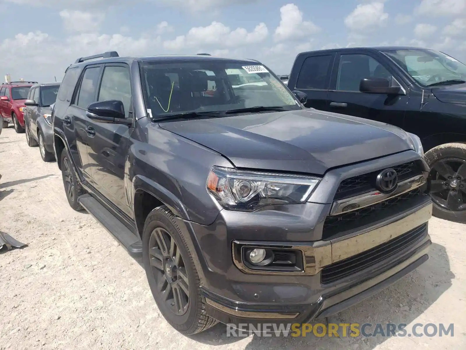 1 Photograph of a damaged car JTEBU5JR6K5732822 TOYOTA 4RUNNER 2019