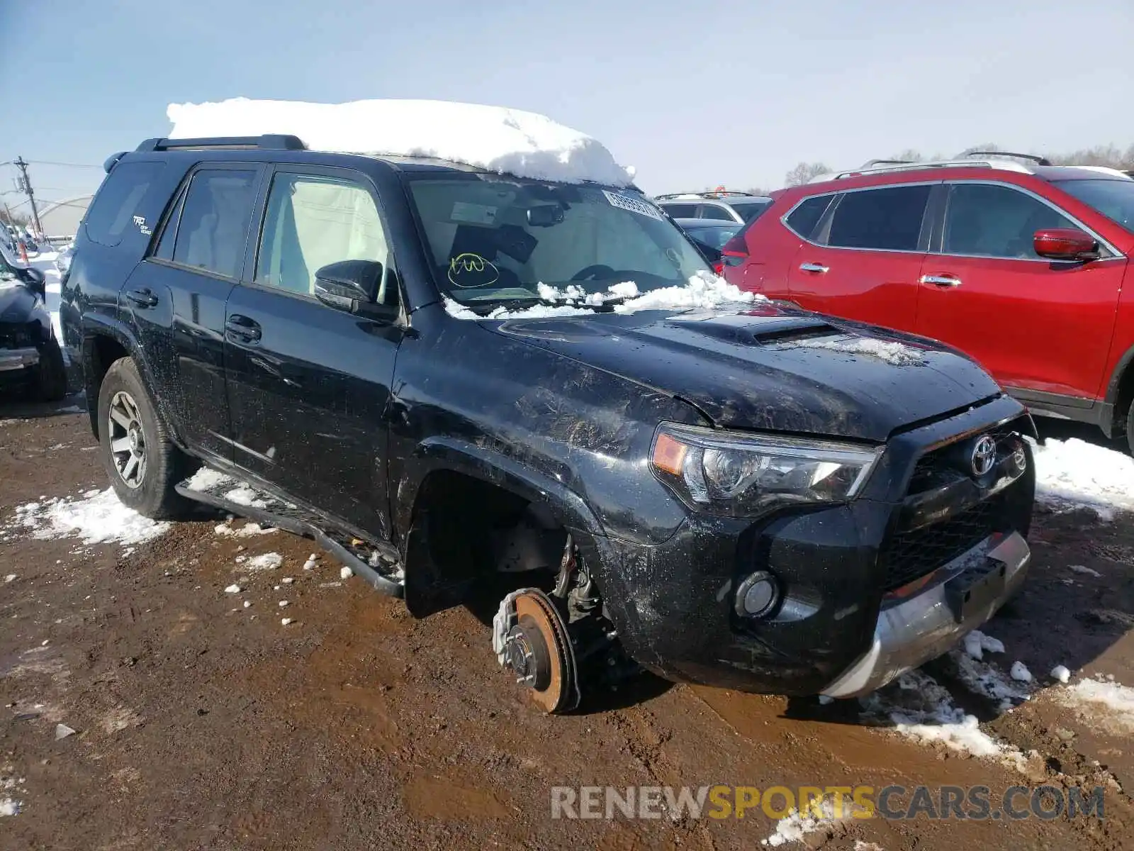 1 Фотография поврежденного автомобиля JTEBU5JR6K5734294 TOYOTA 4RUNNER 2019