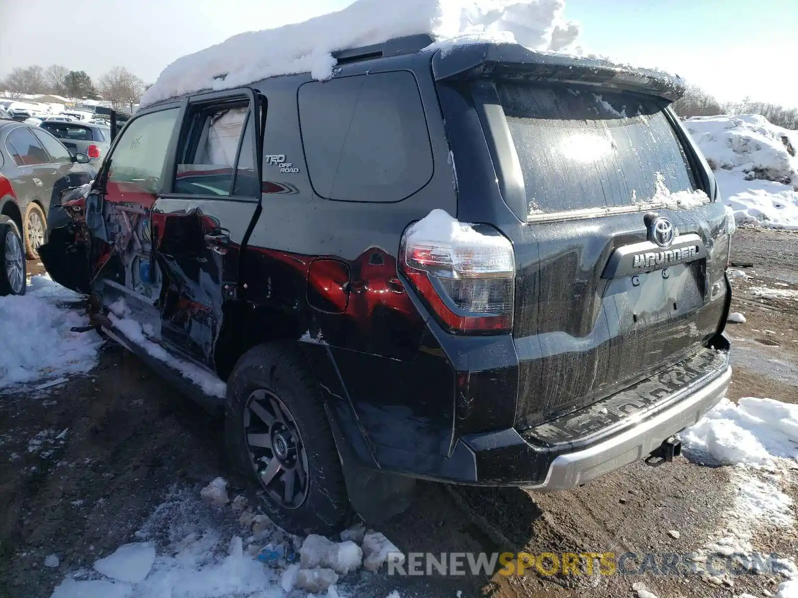 3 Фотография поврежденного автомобиля JTEBU5JR6K5734294 TOYOTA 4RUNNER 2019