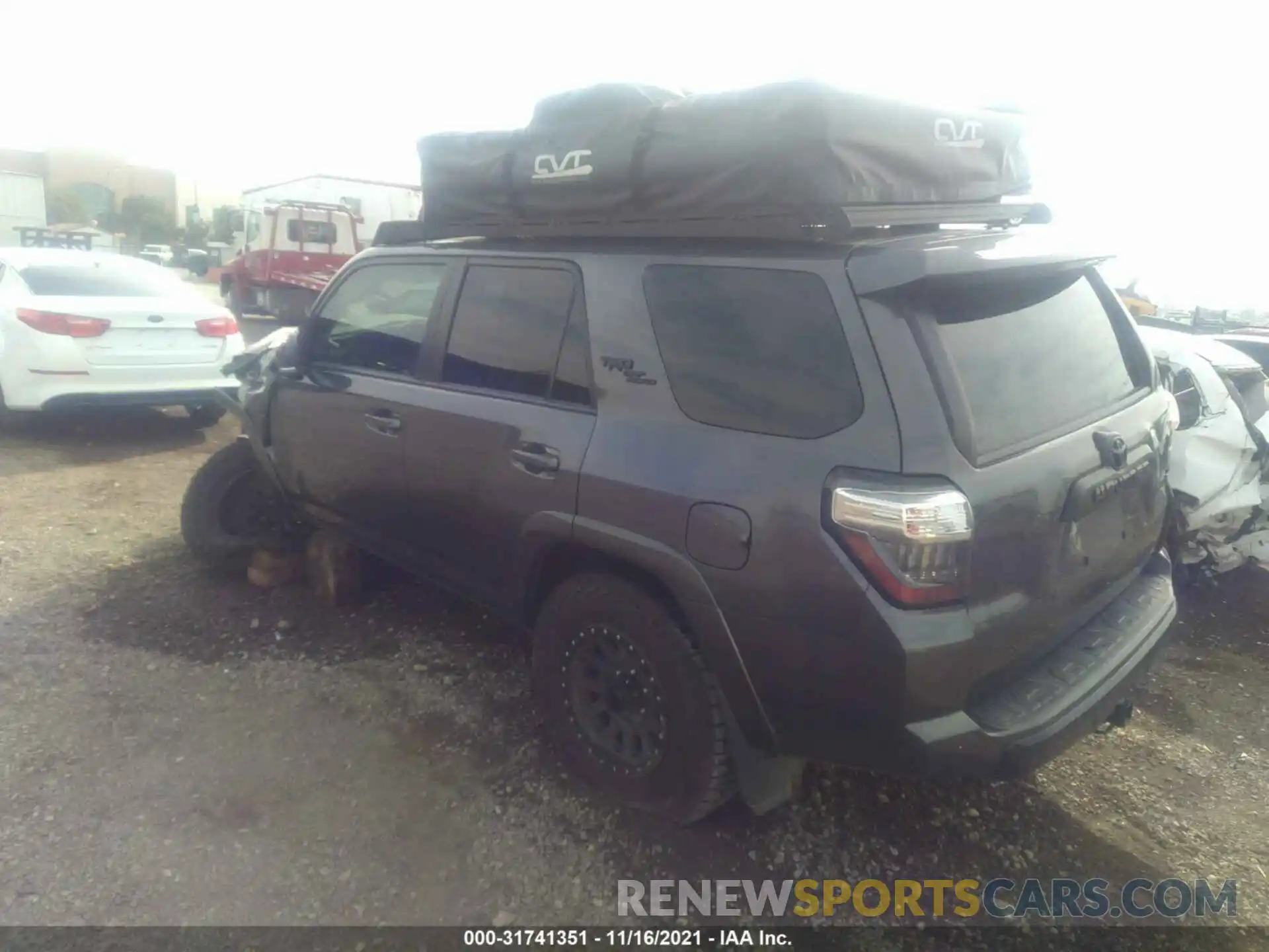 3 Фотография поврежденного автомобиля JTEBU5JR6K5734537 TOYOTA 4RUNNER 2019