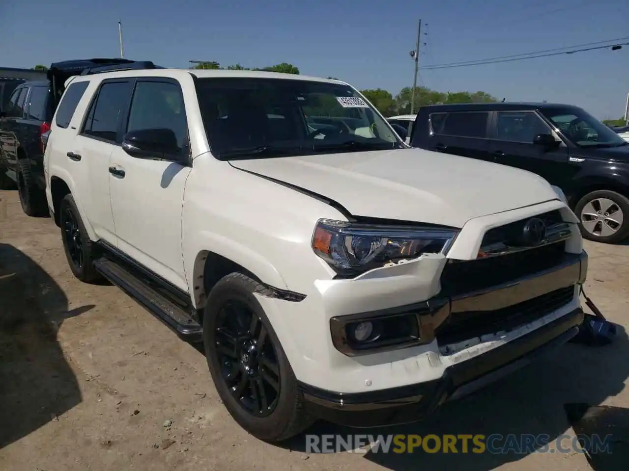 1 Photograph of a damaged car JTEBU5JR6K5735879 TOYOTA 4RUNNER 2019