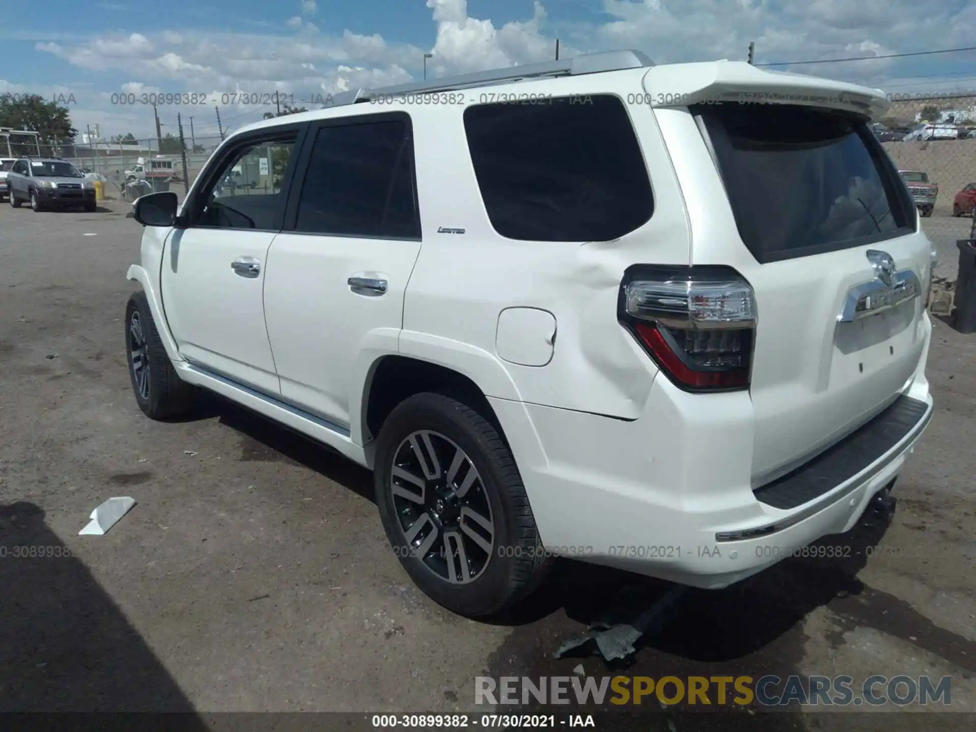 3 Photograph of a damaged car JTEBU5JR6K5736112 TOYOTA 4RUNNER 2019