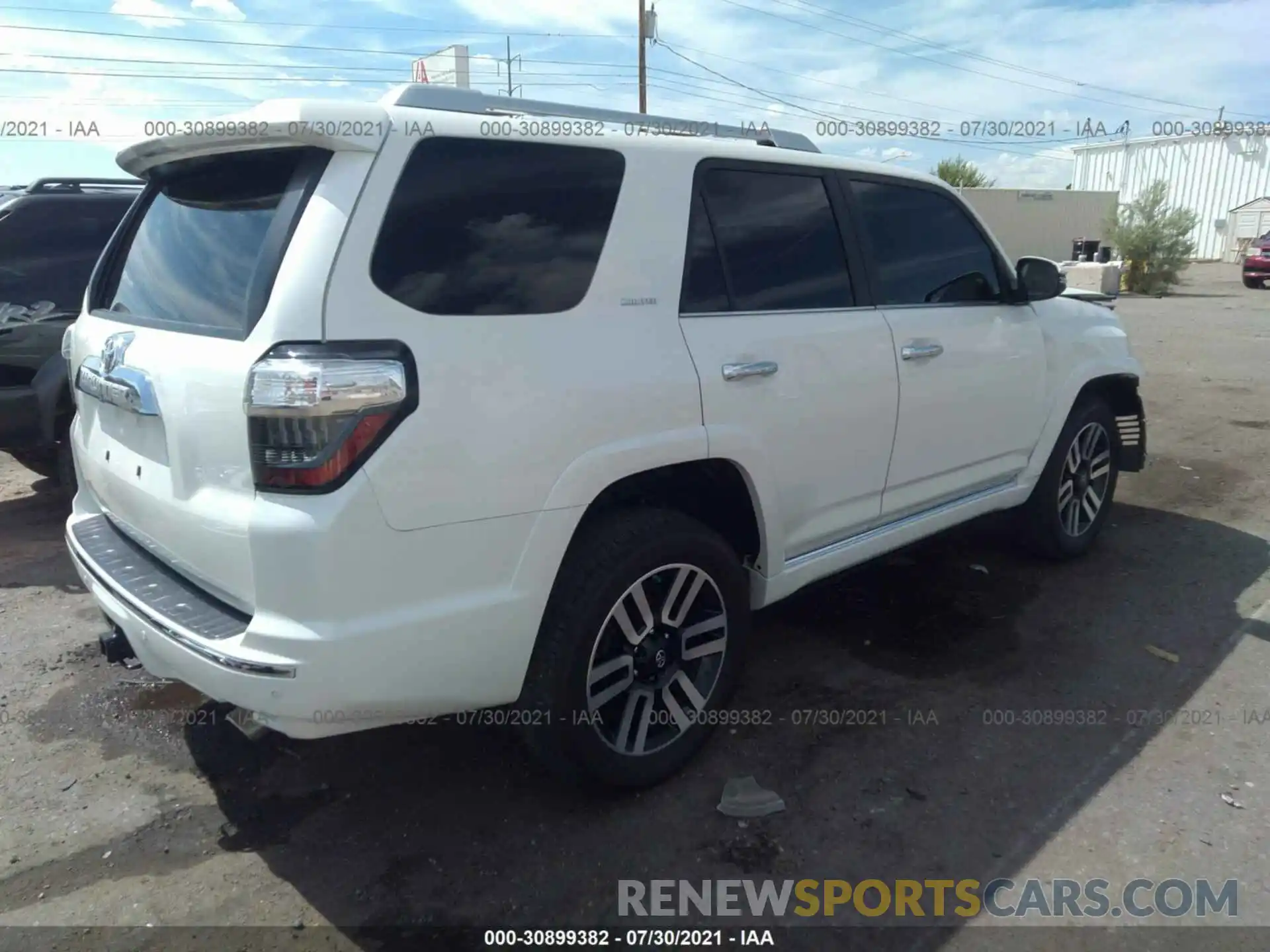 4 Photograph of a damaged car JTEBU5JR6K5736112 TOYOTA 4RUNNER 2019