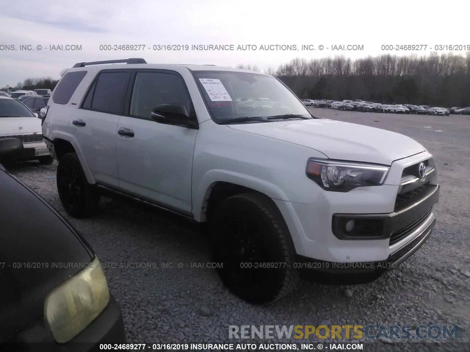 1 Photograph of a damaged car JTEBU5JR7K5610938 TOYOTA 4RUNNER 2019