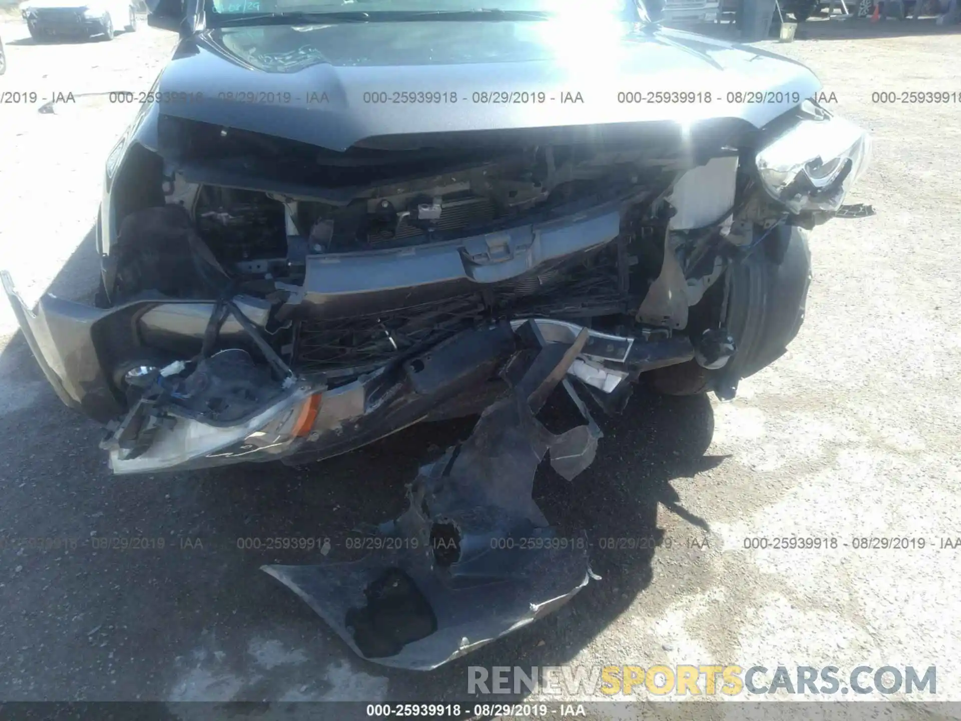 6 Photograph of a damaged car JTEBU5JR7K5611491 TOYOTA 4RUNNER 2019