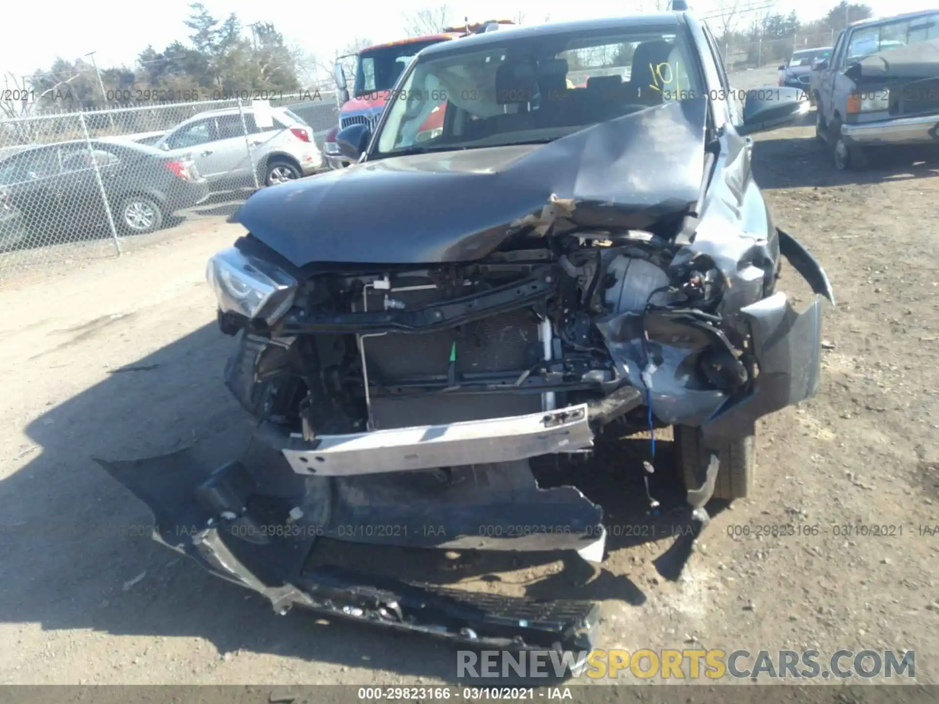 6 Photograph of a damaged car JTEBU5JR7K5613239 TOYOTA 4RUNNER 2019