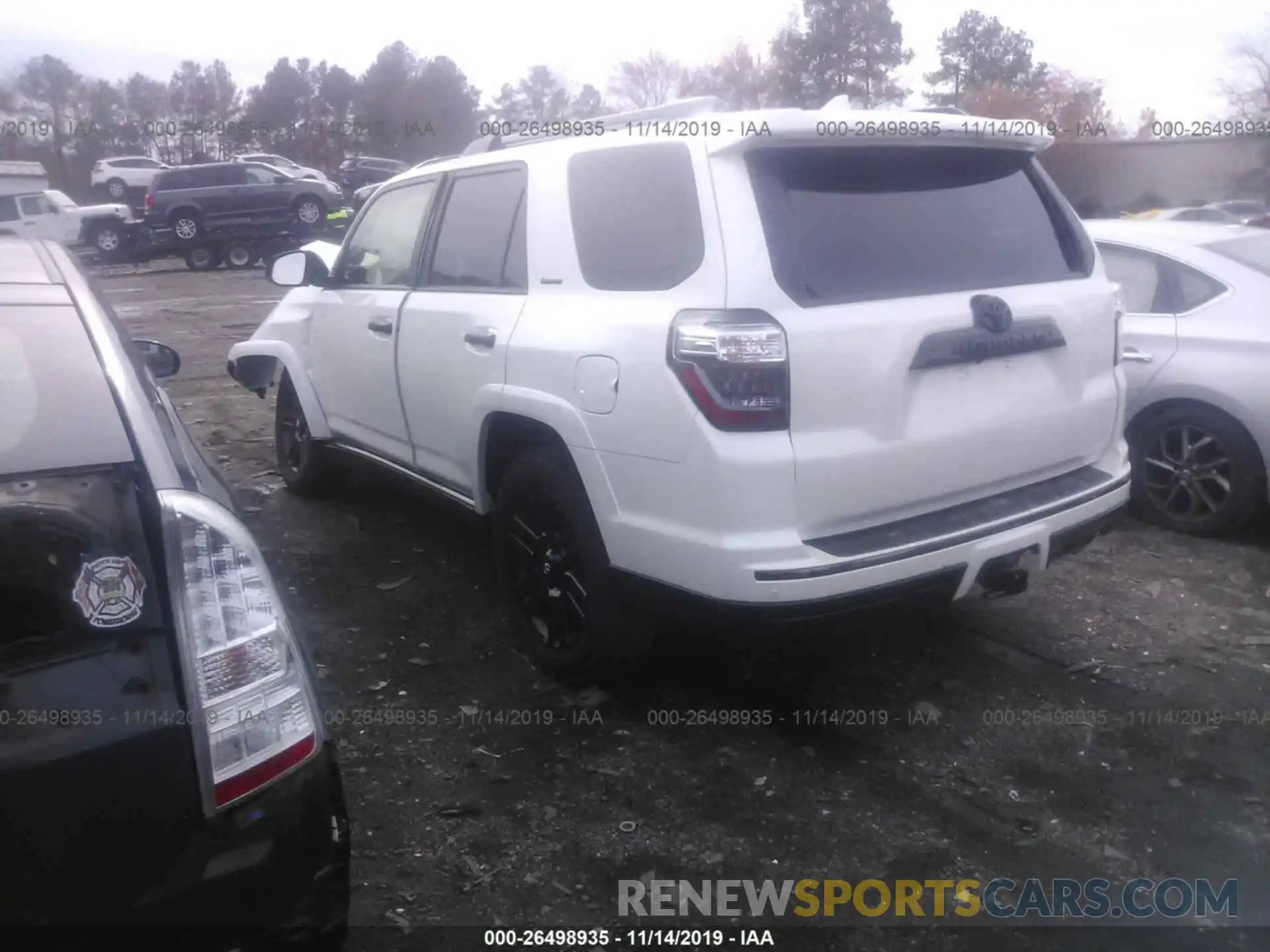 3 Photograph of a damaged car JTEBU5JR7K5613323 TOYOTA 4RUNNER 2019