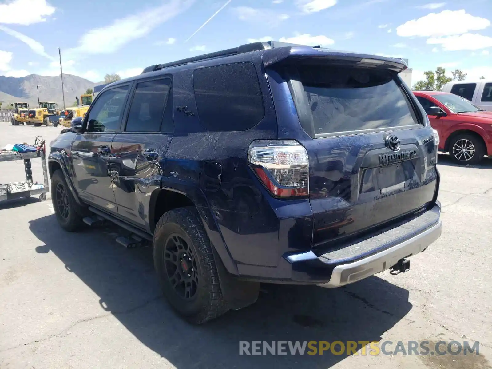 3 Photograph of a damaged car JTEBU5JR7K5614536 TOYOTA 4RUNNER 2019