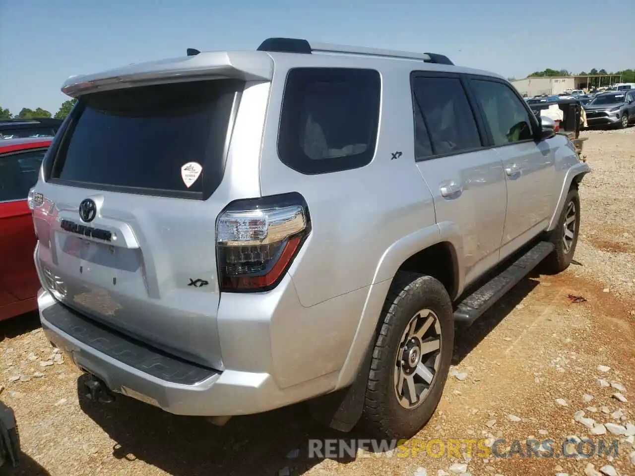 4 Photograph of a damaged car JTEBU5JR7K5614584 TOYOTA 4RUNNER 2019