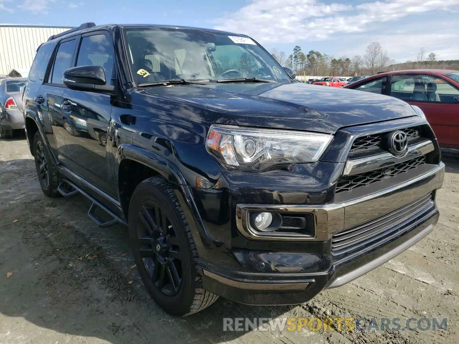 1 Photograph of a damaged car JTEBU5JR7K5615993 TOYOTA 4RUNNER 2019