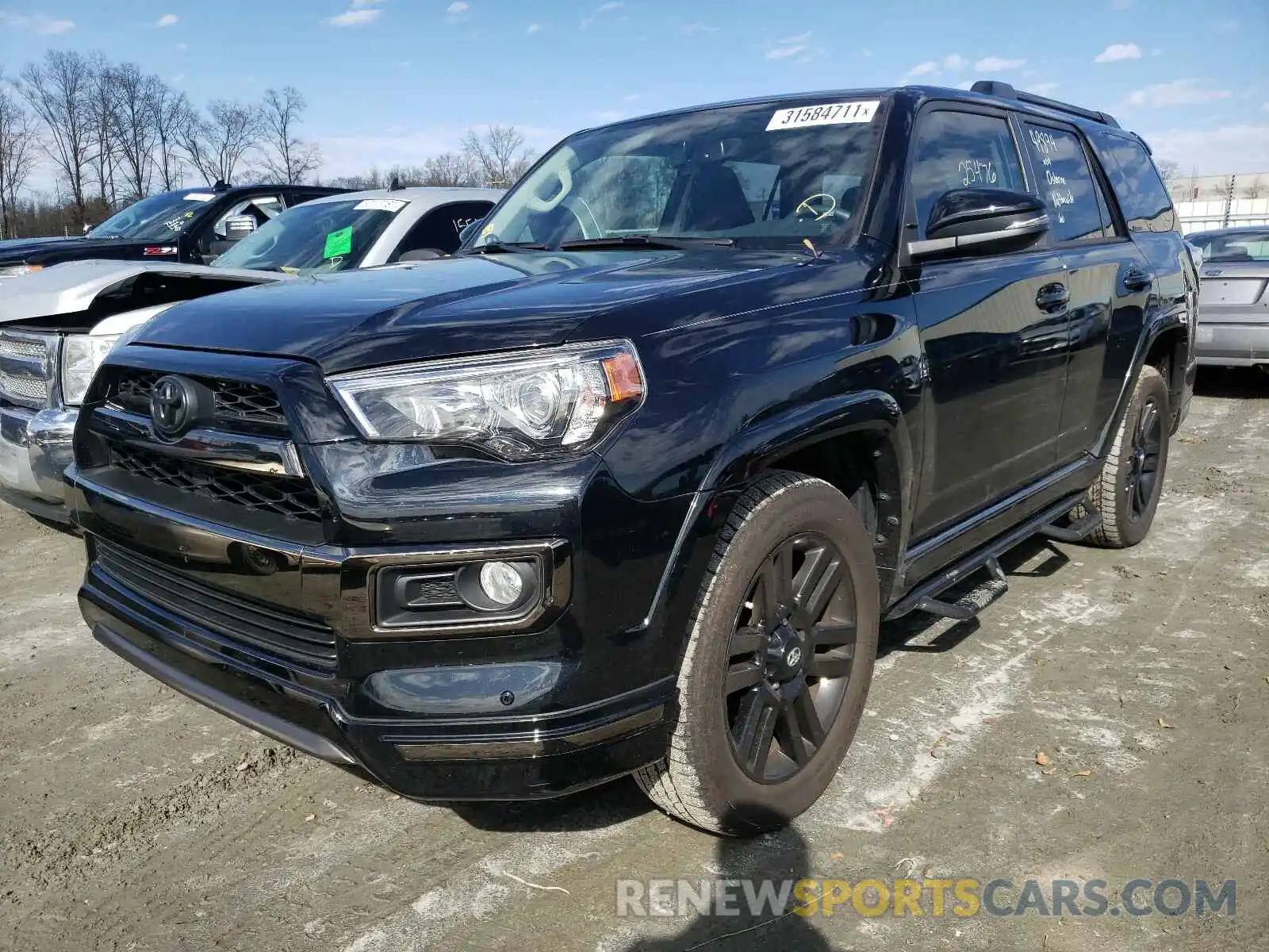 2 Photograph of a damaged car JTEBU5JR7K5615993 TOYOTA 4RUNNER 2019