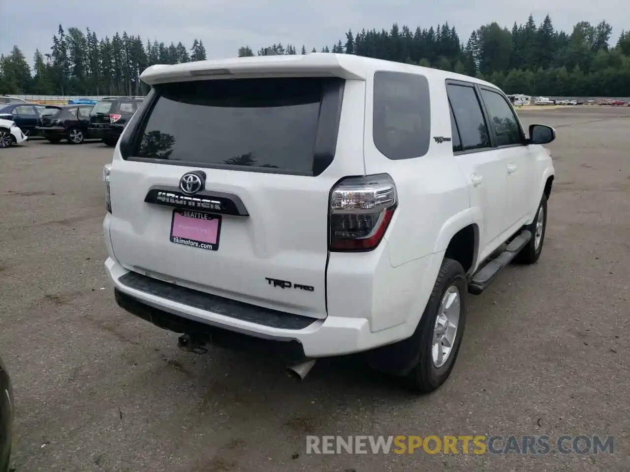 4 Photograph of a damaged car JTEBU5JR7K5618036 TOYOTA 4RUNNER 2019