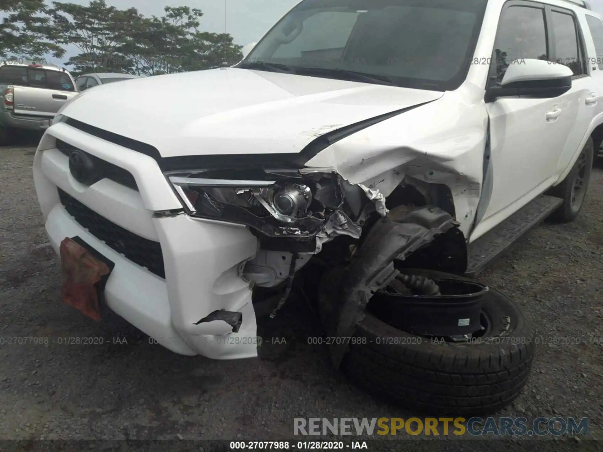 6 Photograph of a damaged car JTEBU5JR7K5619428 TOYOTA 4RUNNER 2019