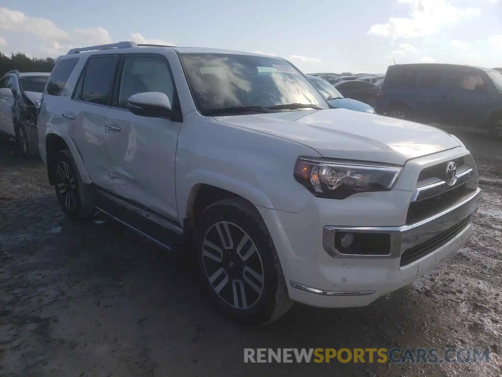 1 Photograph of a damaged car JTEBU5JR7K5619526 TOYOTA 4RUNNER 2019