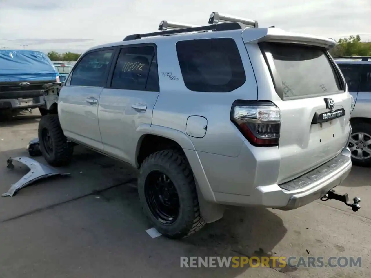 3 Photograph of a damaged car JTEBU5JR7K5619638 TOYOTA 4RUNNER 2019