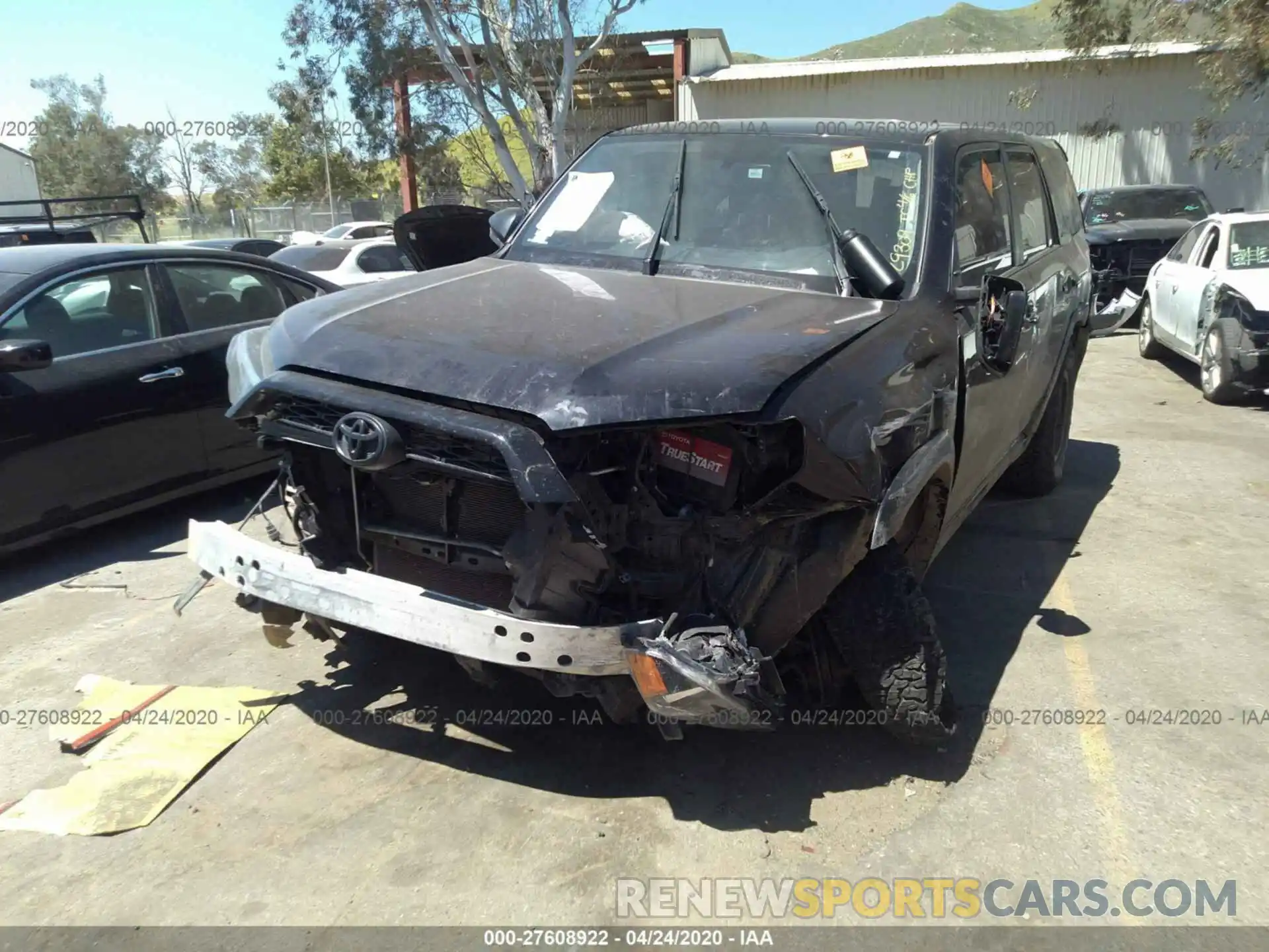 6 Photograph of a damaged car JTEBU5JR7K5620157 TOYOTA 4RUNNER 2019