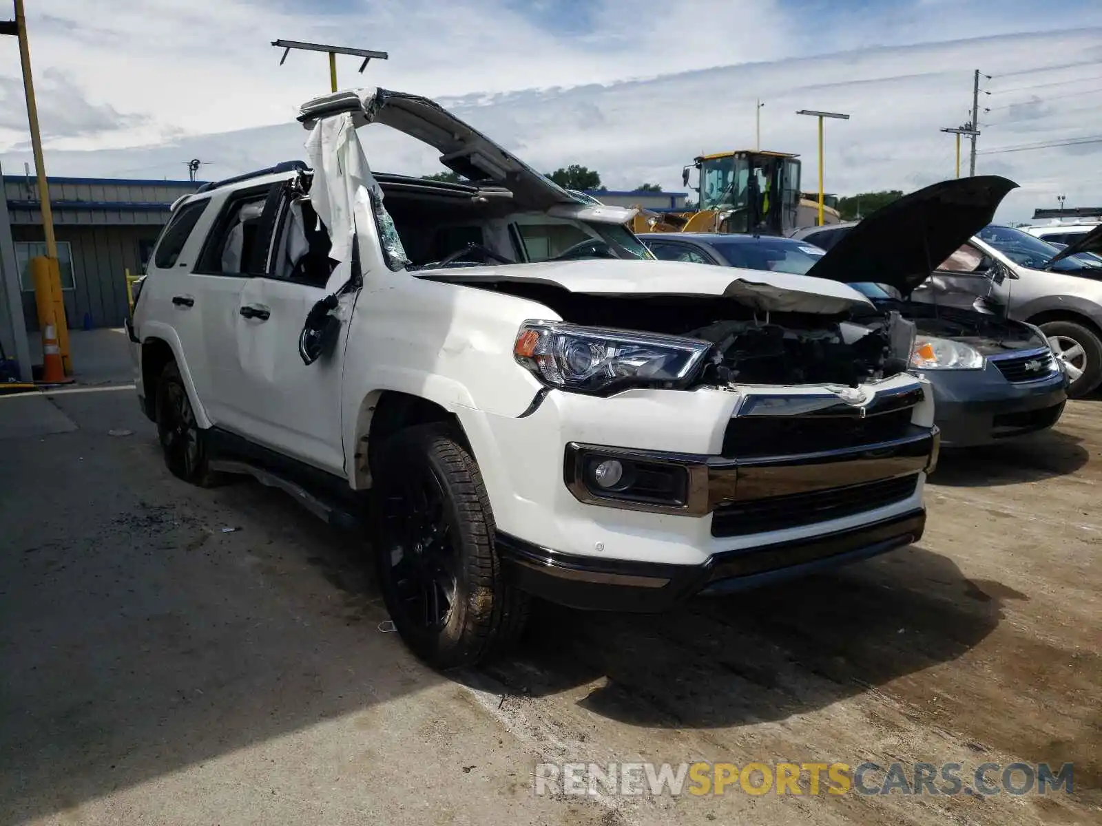 1 Photograph of a damaged car JTEBU5JR7K5622135 TOYOTA 4RUNNER 2019