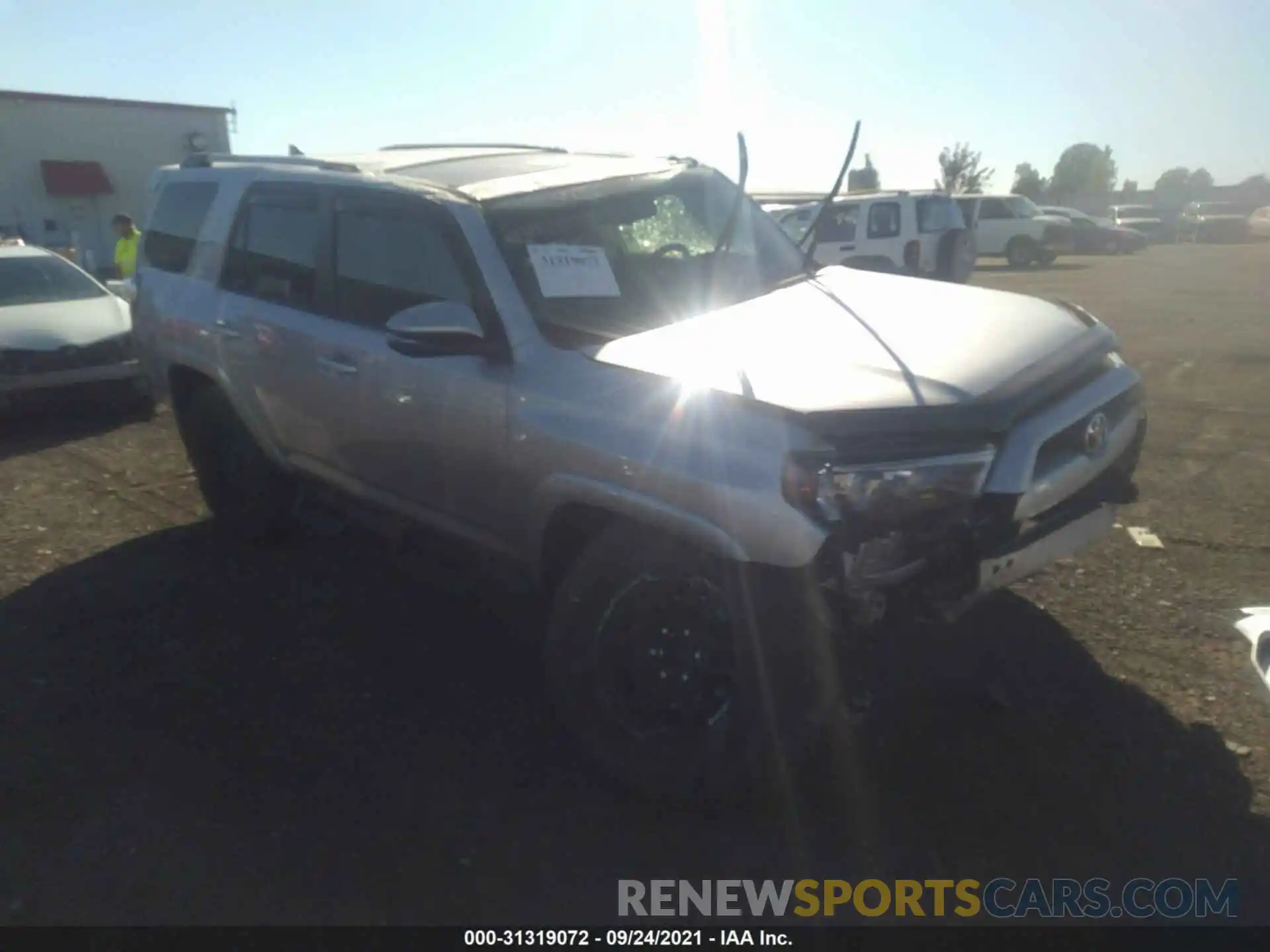 1 Photograph of a damaged car JTEBU5JR7K5623477 TOYOTA 4RUNNER 2019