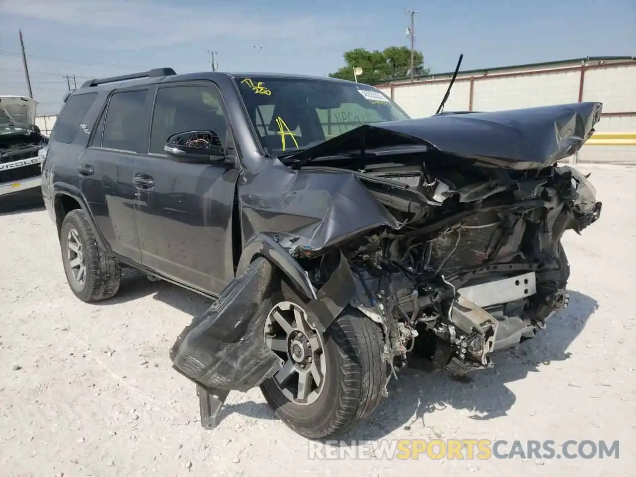 1 Photograph of a damaged car JTEBU5JR7K5624239 TOYOTA 4RUNNER 2019