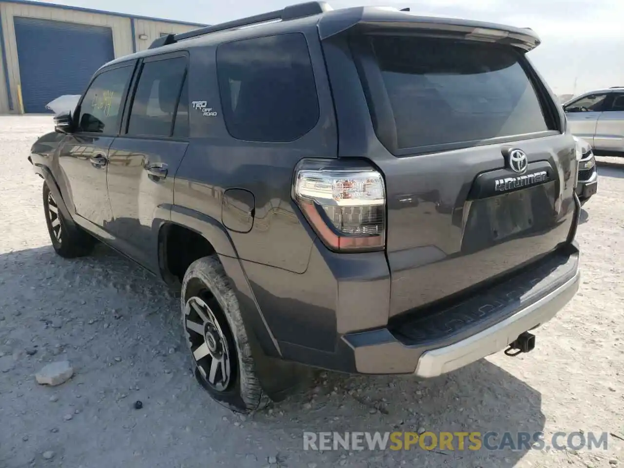 3 Photograph of a damaged car JTEBU5JR7K5624239 TOYOTA 4RUNNER 2019