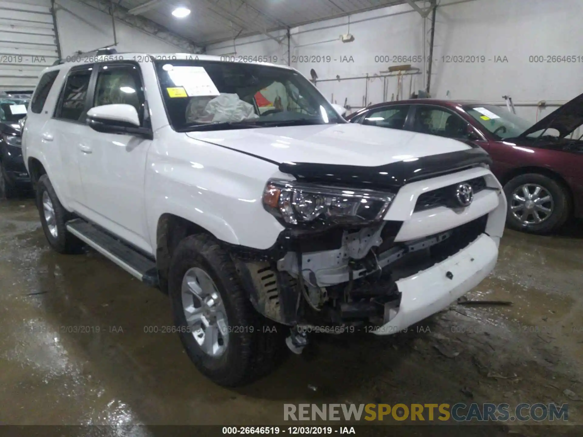 6 Photograph of a damaged car JTEBU5JR7K5626220 TOYOTA 4RUNNER 2019