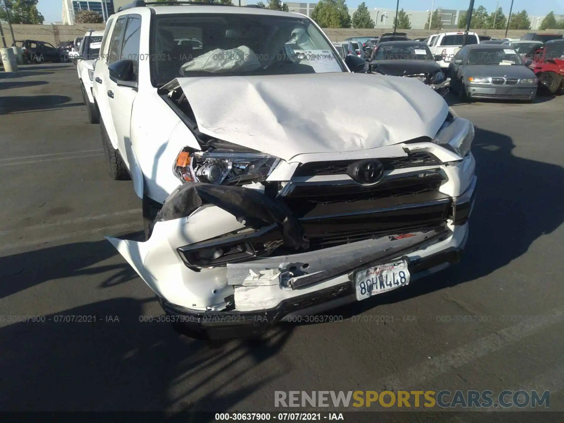 6 Photograph of a damaged car JTEBU5JR7K5626279 TOYOTA 4RUNNER 2019