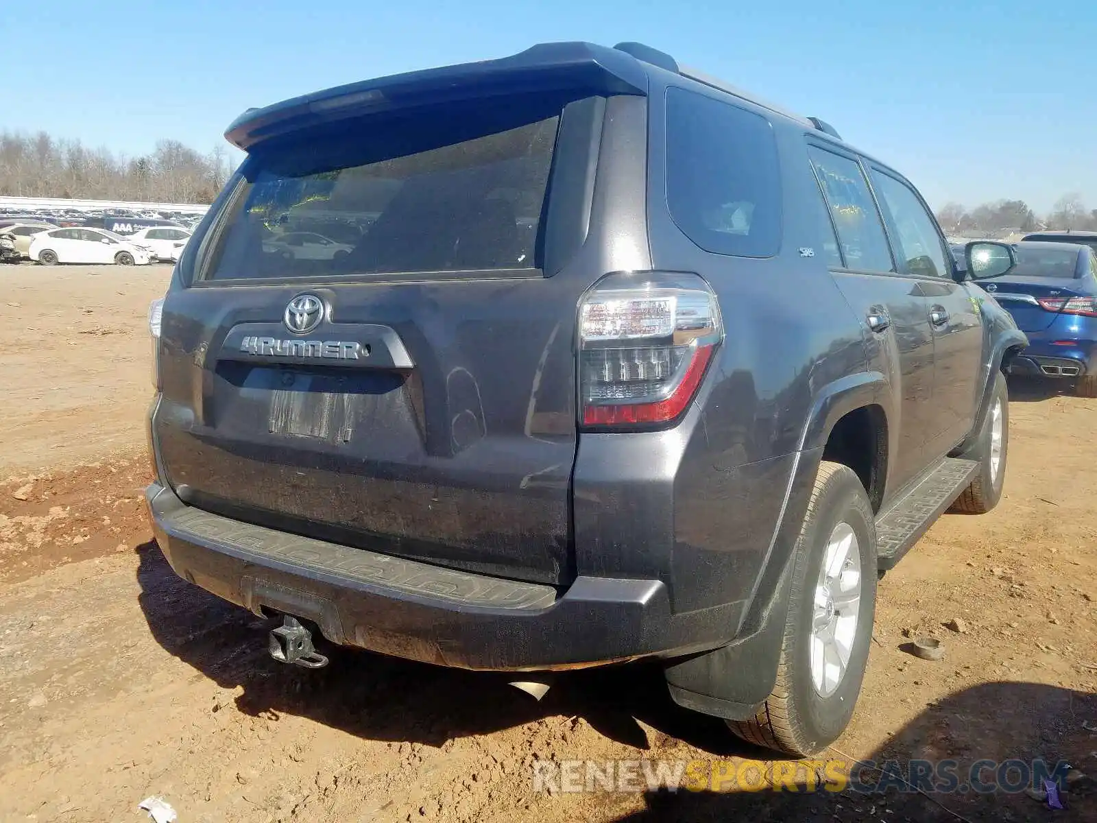 4 Photograph of a damaged car JTEBU5JR7K5630669 TOYOTA 4RUNNER 2019