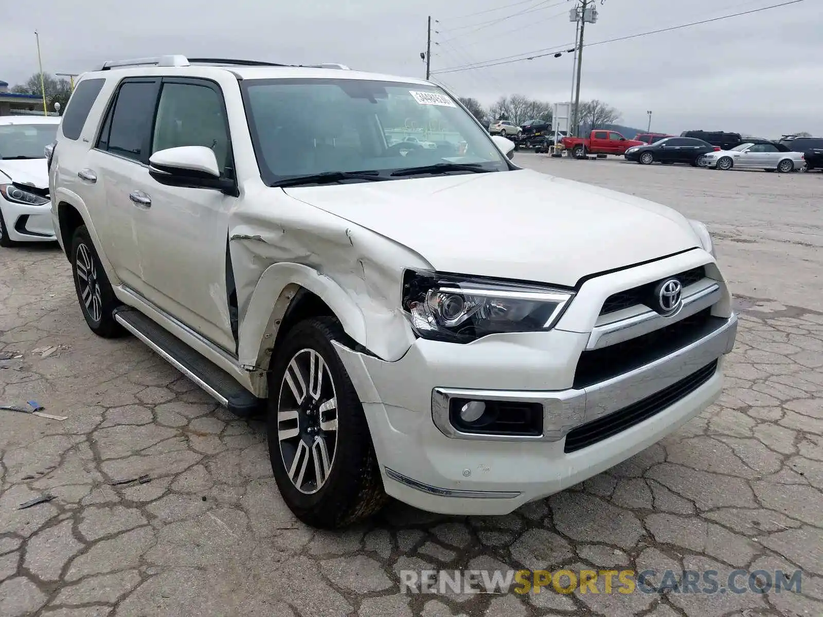 1 Фотография поврежденного автомобиля JTEBU5JR7K5634026 TOYOTA 4RUNNER 2019